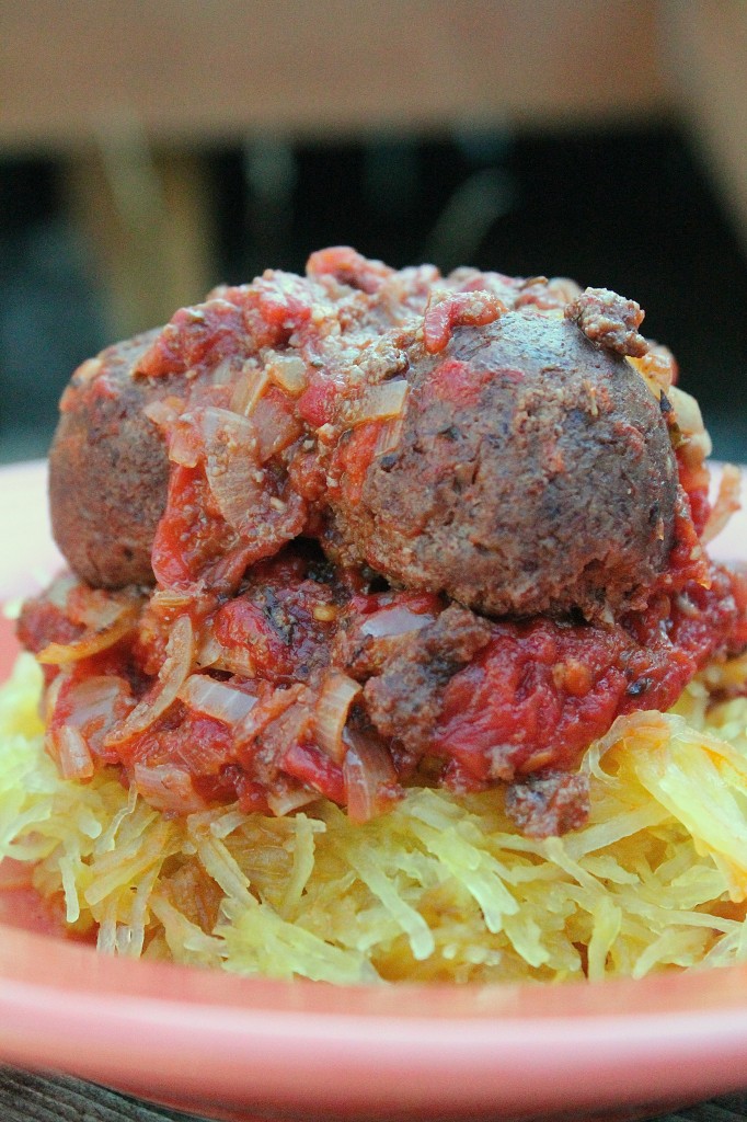 Spaghetti (Squash) and “Meat”balls