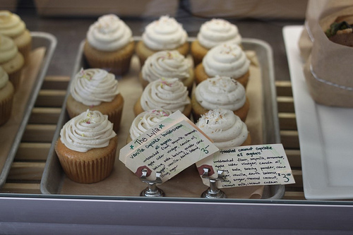 Every item offered at Tori’s Bakeshop lists its ingredients, so you always know exactly what you are consuming.