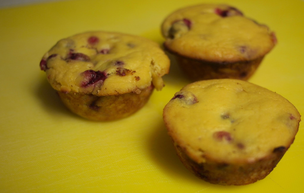 Lemony Cranberry Muffins by Kim
