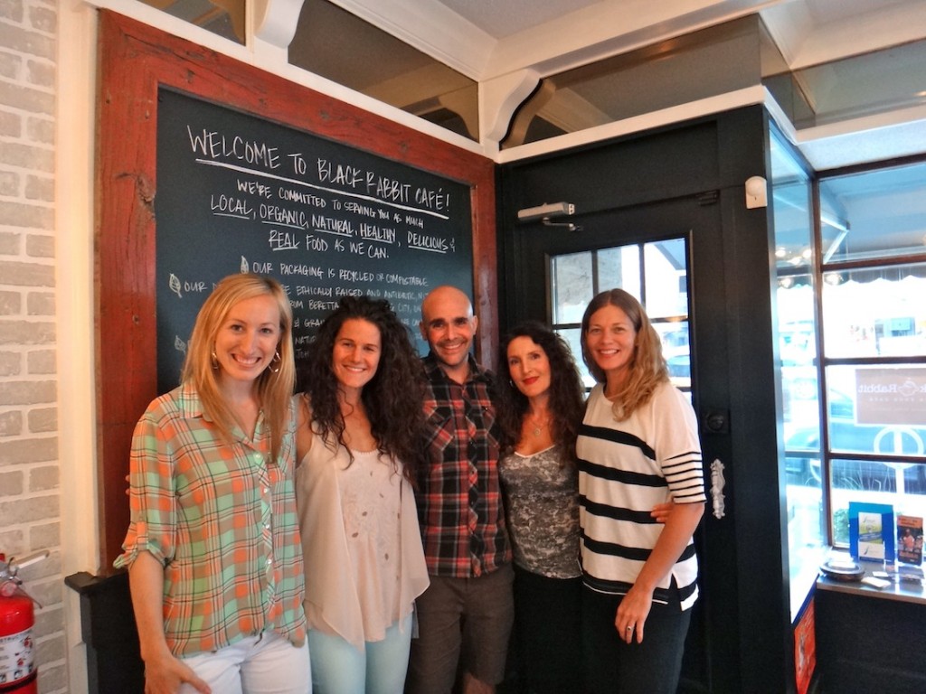 Speaking with Peter during my visit. He said, “I wanted to open up a place that is a reflection of my own kitchen, a place where I can share the way I eat.” The Naked Label ladies and Peter (Left to Right: Briana, Nora, Peter, Me (Laura) and Esther) 