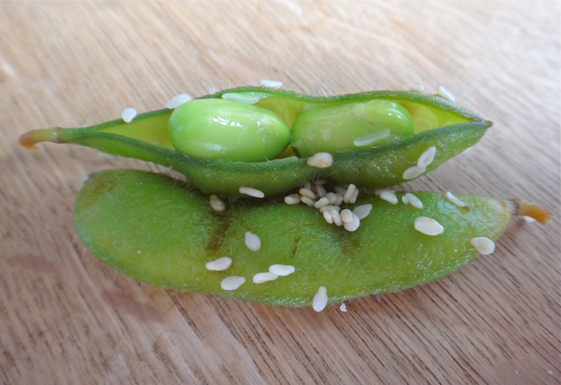 Edamame that is dressed to impress