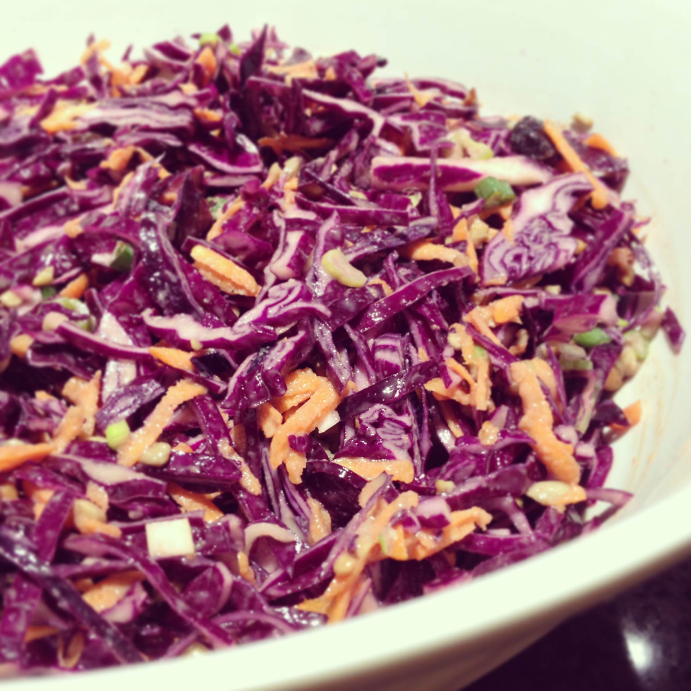 Red Cabbage Coleslaw Recipe