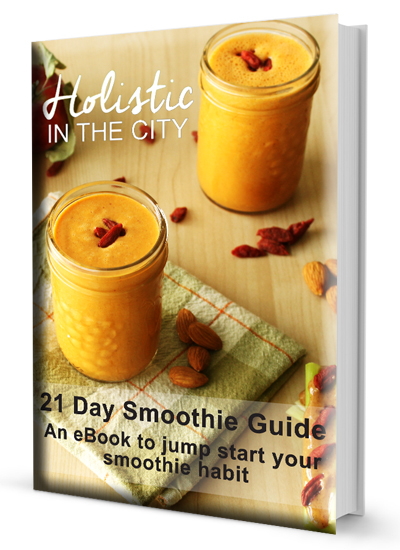 21 Day Smoothie Guide Cover by @jesselwellness