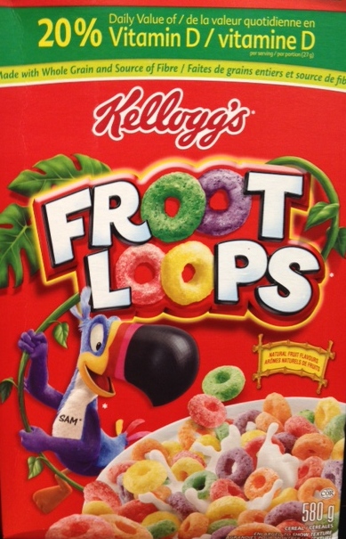 Froot Loops Cereal with Essential Nutrients