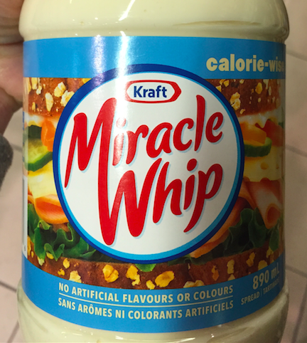 Miracle Whip Caloire Wise