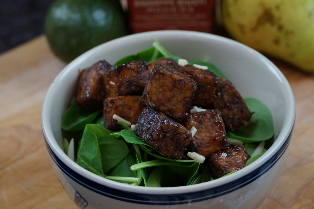 Tempeh Salad Topping At Latrina Speed Blog